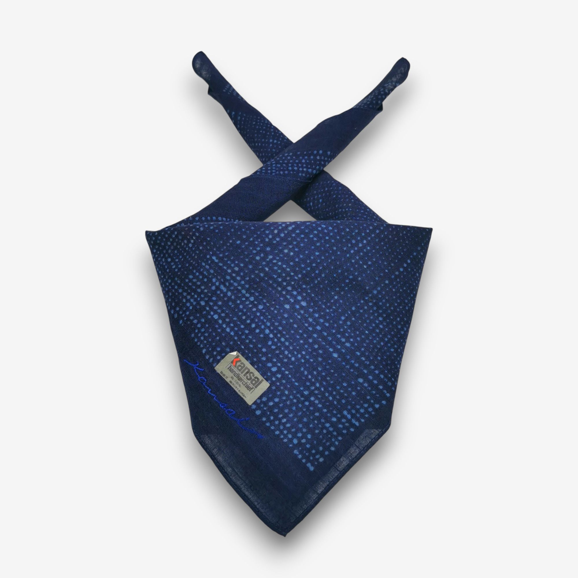Kansai Yamamoto BNWT Vintage Kansai Handkerchief Pocket Square Bandana Size ONE SIZE - 1 Thumbnail