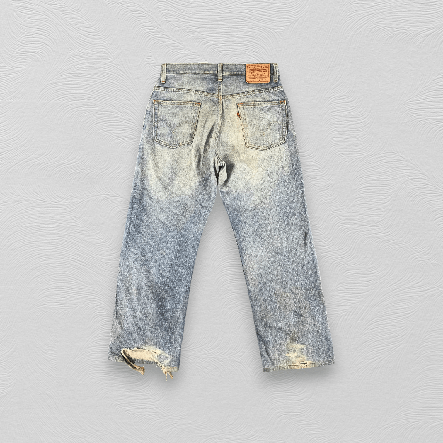 Levi's Vintage Levis 559 Jeans Faded Blue Denim KJ070 Size US 30 / EU 46 - 2 Thumbnail