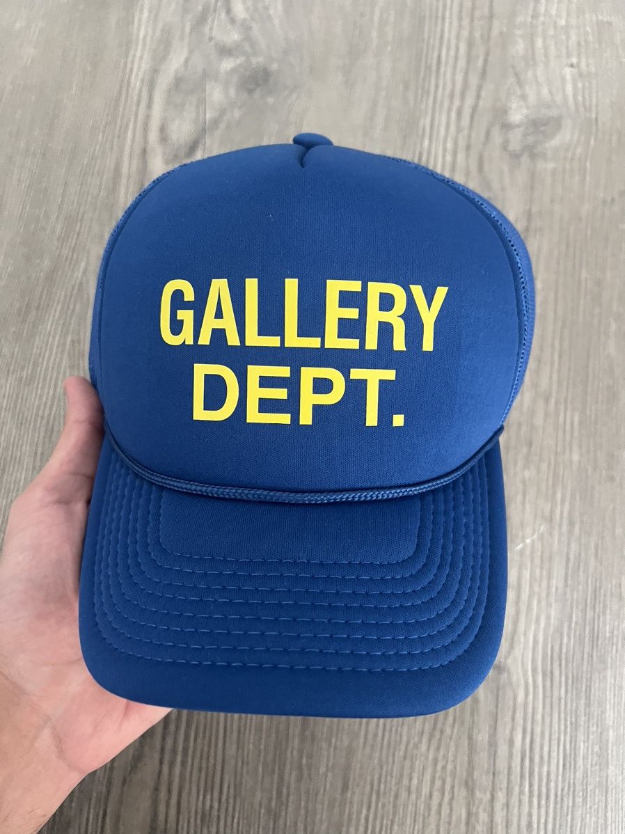 image of Gallery Dept Gallery Department Trucker Hat Blue, Men's