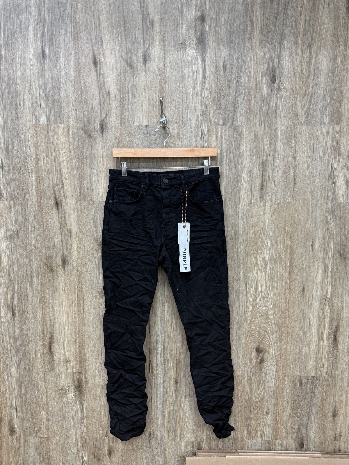 Purple Brand Purple Brand Black Denim Jeans Size US 30 / EU 46 - 1 Thumbnail
