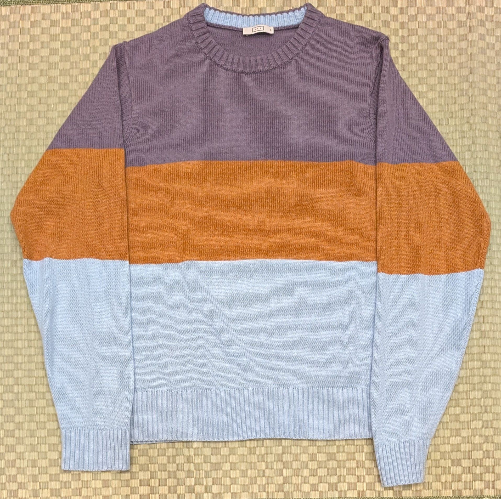 AYR AYR The Yachty Colorblock Merino Wool Blend Knit Sweater Size US M / EU 48-50 / 2 - 1 Thumbnail