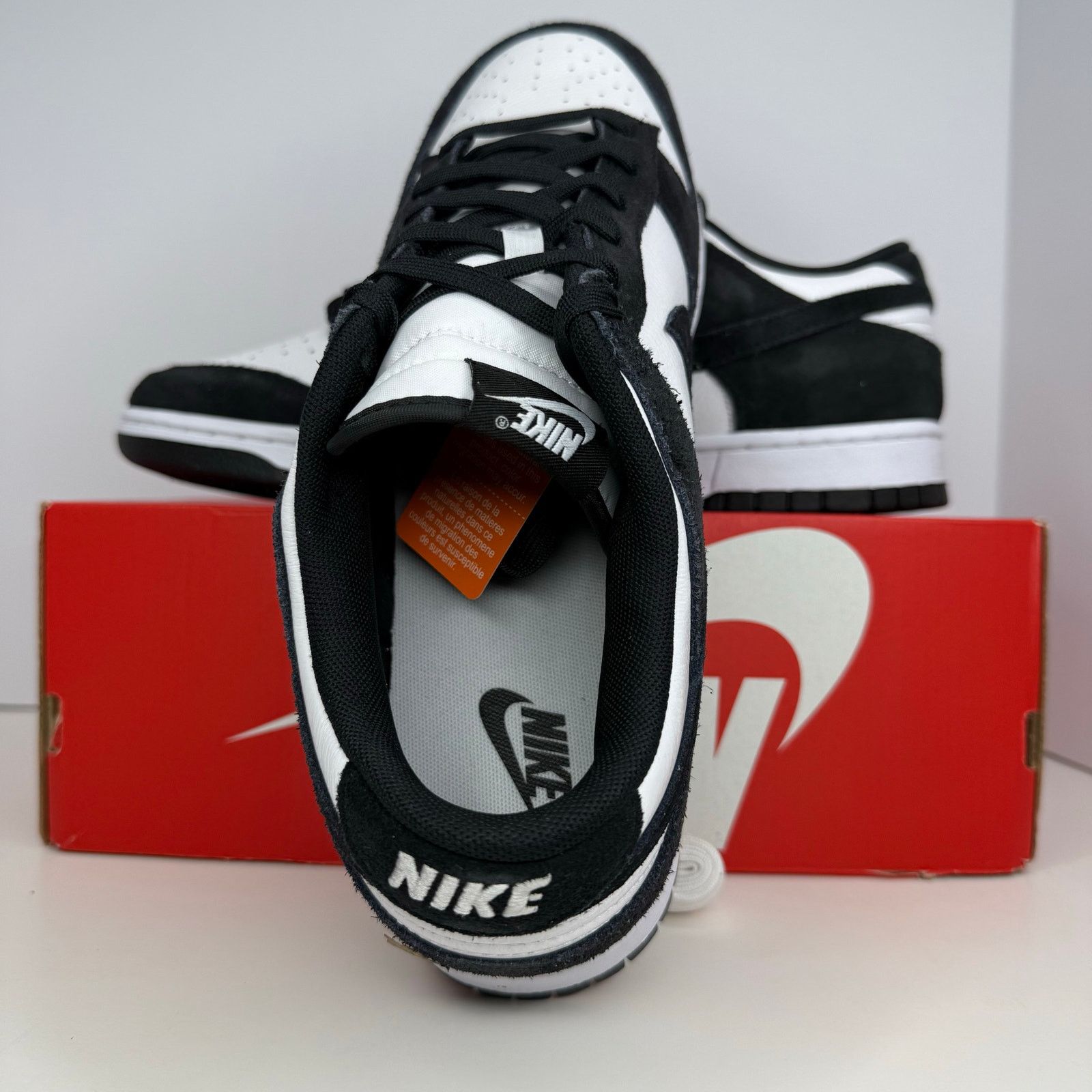 Nike Nike Dunk Low Retro SE White/Black-White Size 11.5 Men Size US 11.5 / EU 44-45 - 4 Thumbnail