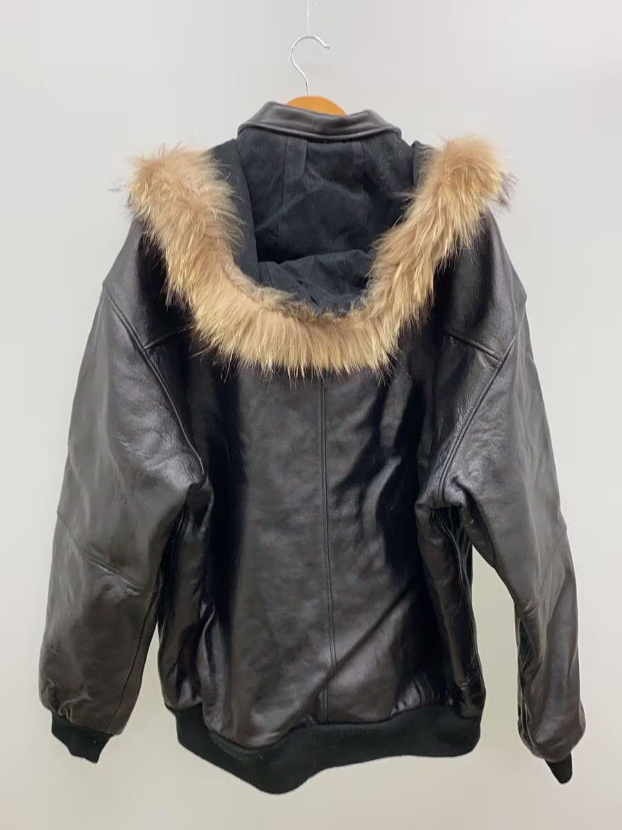 Rocawear Rocawear 90s Detachable Hood Leather Blouson Jacket Black Size US XXL / EU 58 / 5 - 2 Thumbnail