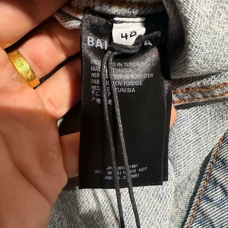 Balenciaga Balenciaga Lapel Fitted Single Breasted Long Sleeve Jacket Size US M / EU 48-50 / 2 - 4 Thumbnail