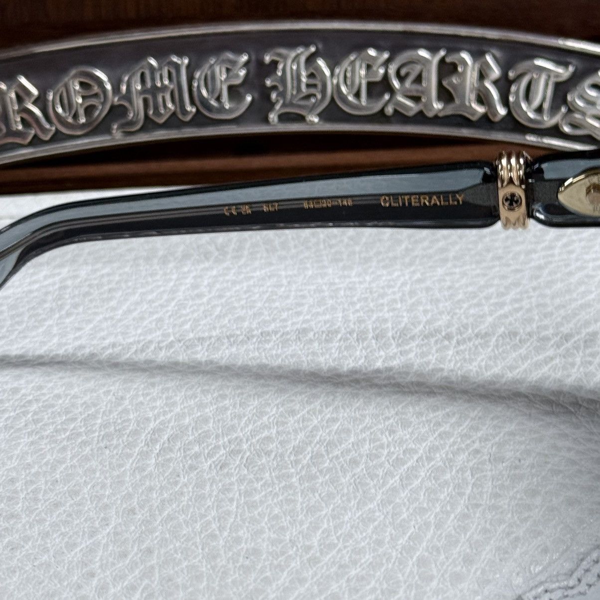 Chrome Hearts Chrome Hearts Cliterally Sunglasses Size ONE SIZE - 6 Thumbnail