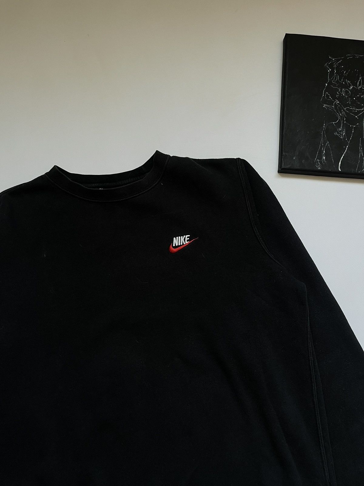 Nike × Vintage Vintage Nike Sweatshirt Y2k Style Swoosh Size US M / EU 48-50 / 2 - 5 Thumbnail