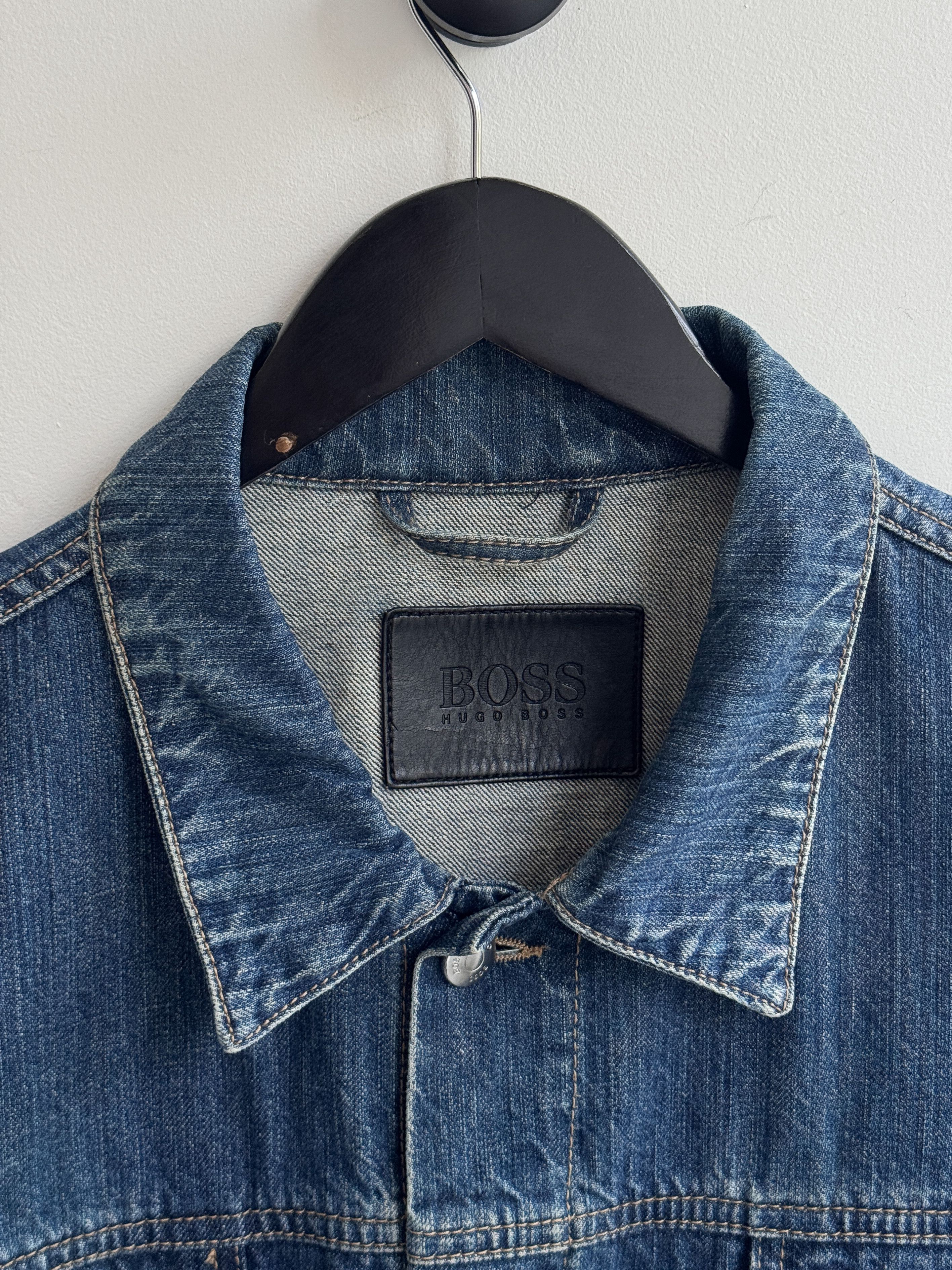 Hugo Boss Hugo Boss Blue Denim Jacket Size US M / EU 48-50 / 2 - 4 Thumbnail