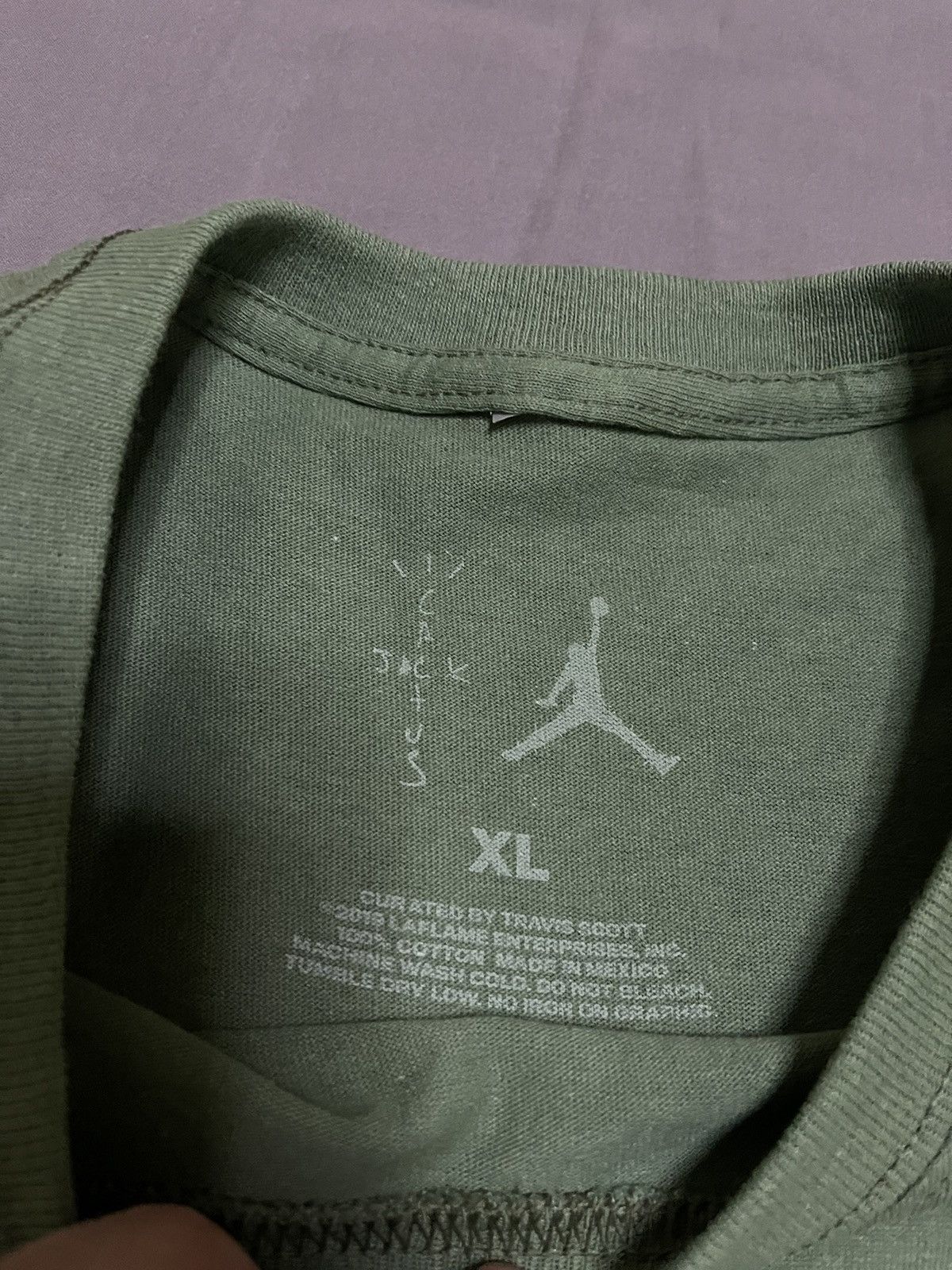 Jordan Brand × Travis Scott travis Jordan cactus Jack nike highest Jordan tee Size US XL / EU 56 / 4 - 4 Thumbnail