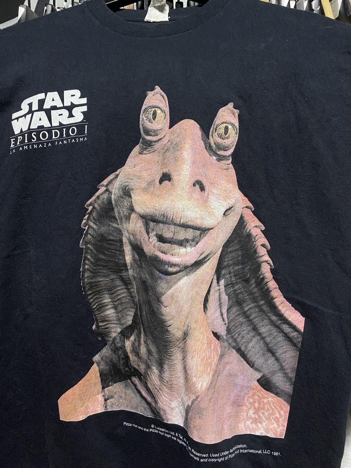 Other 90’s Vintage Jar Jar Star Wars Movie Tee Shirt Medium Size US M / EU 48-50 / 2 - 2 Thumbnail