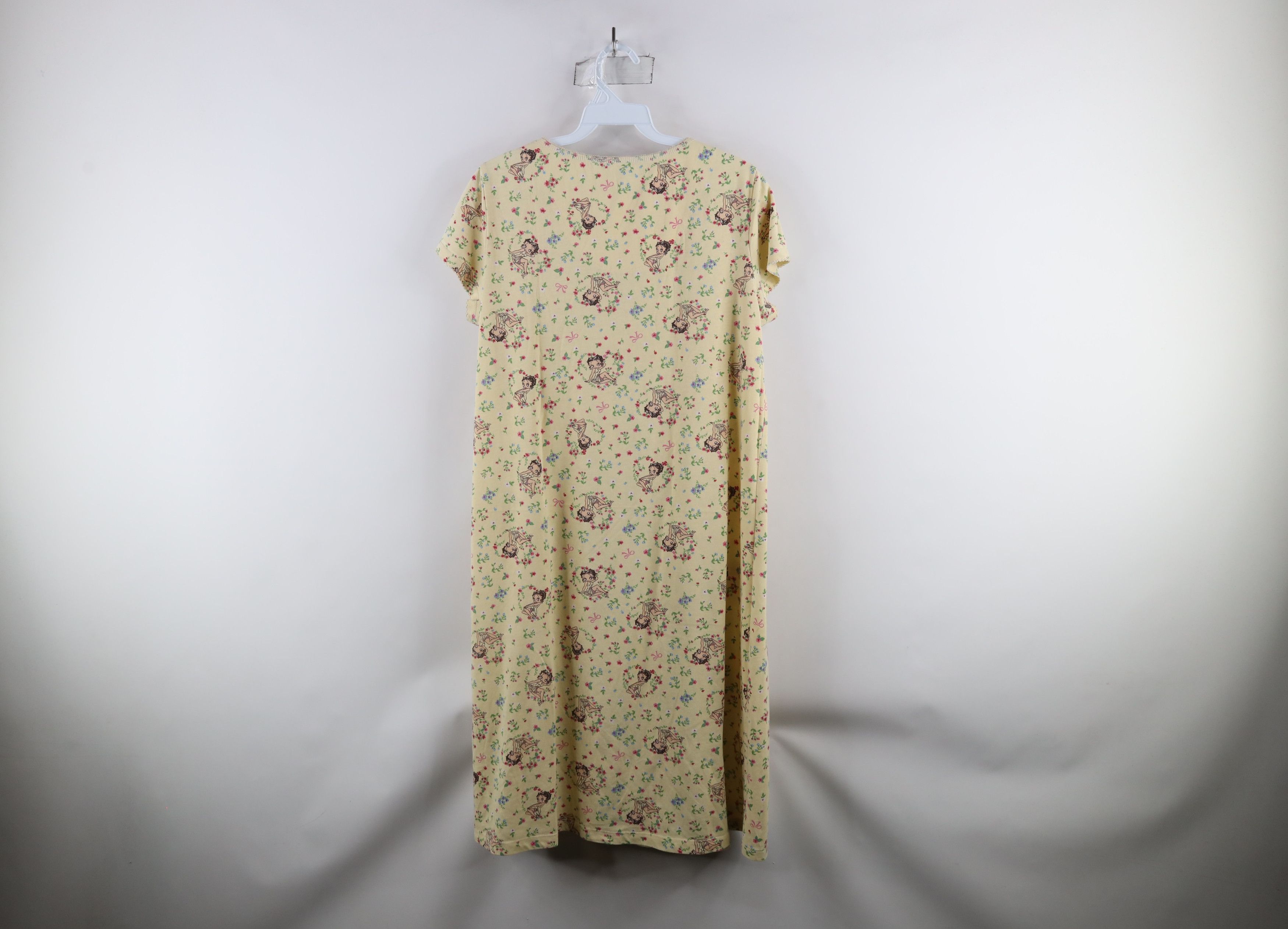 Vintage Vintage Betty Boop Womens Medium Flower Heart All Over Print Size M / US 6-8 / IT 42-44 - 12 Thumbnail