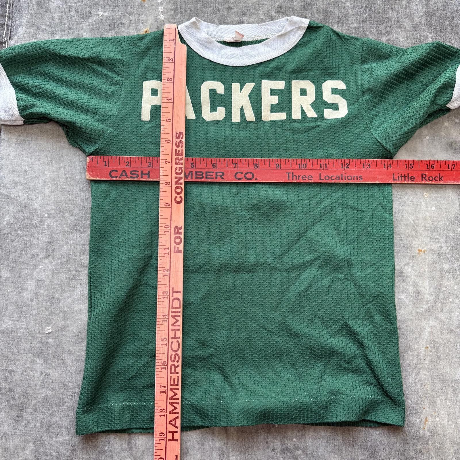 Vintage Vintage 60s 70s Green Bay Packers NFL Tommy Football Jersey Size XS / US 0-2 / IT 36-38 - 4 Thumbnail