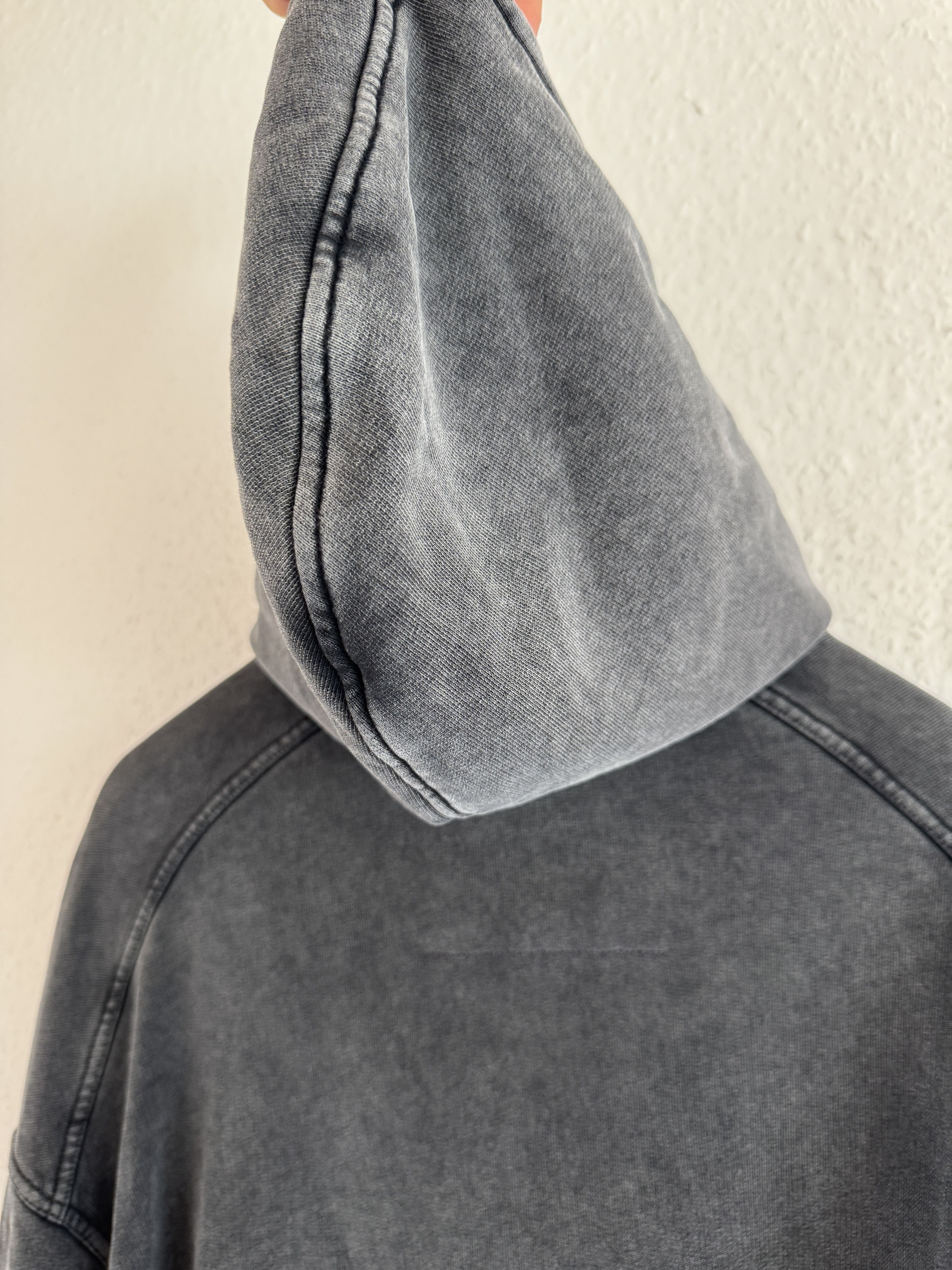 Givenchy SAMPLE Oversized washed black logo hoodie Size US XL / EU 56 / 4 - 11 Thumbnail