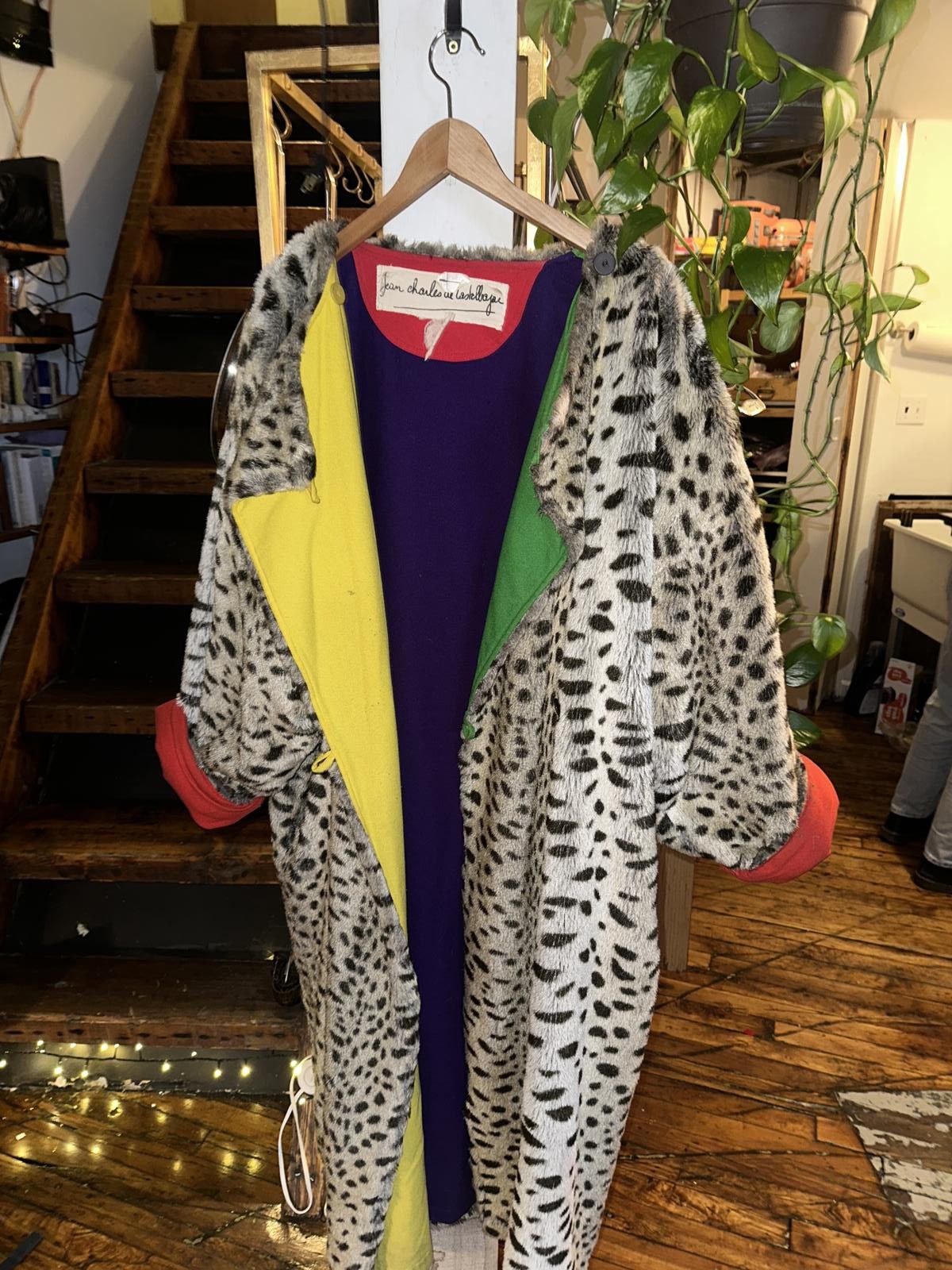 Designer Vintage Jean Charles de Castelbajac coat Size ONE SIZE - 7 Thumbnail