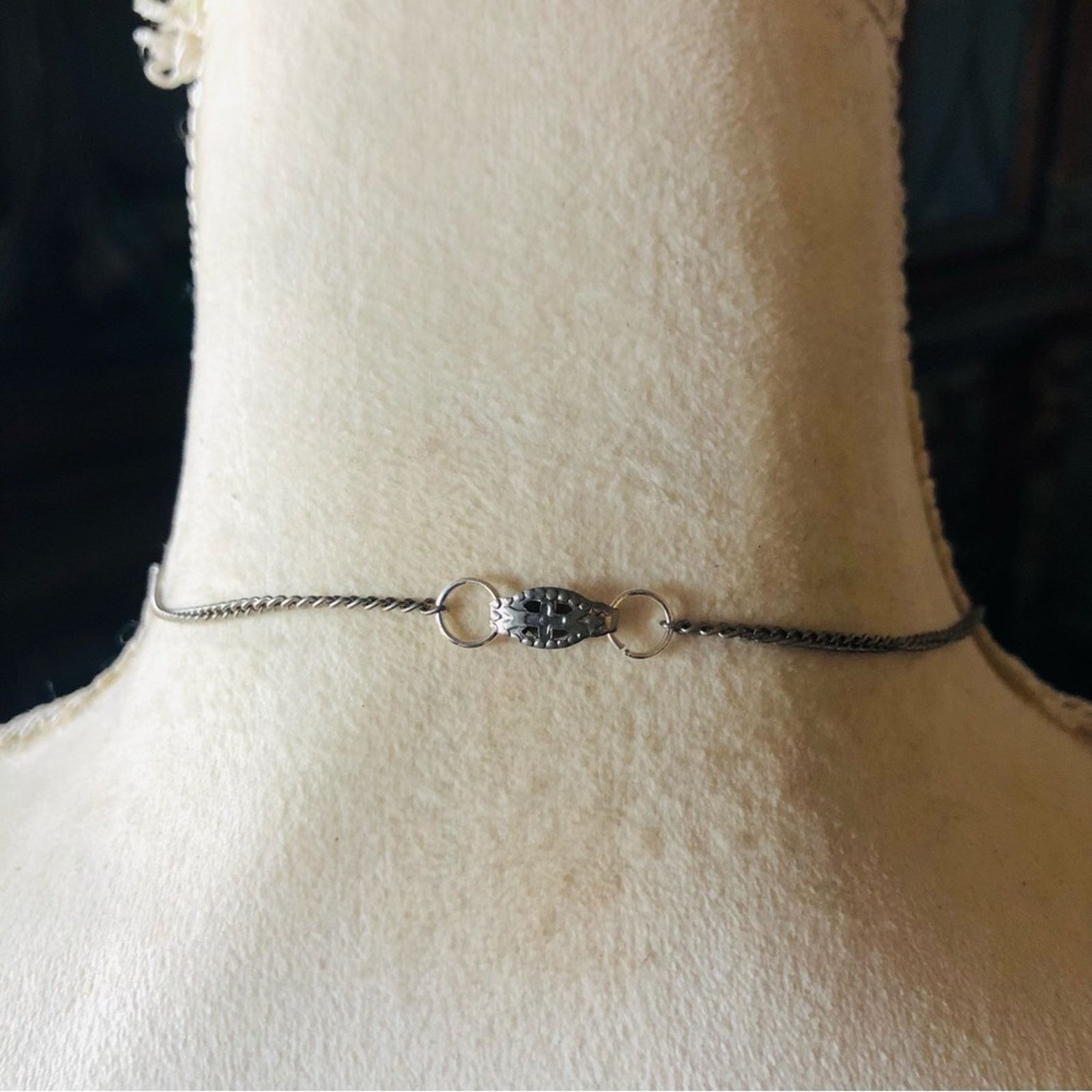 Vintage Vintage faceted aurora borealis crystal necklace Size ONE SIZE - 7 Thumbnail