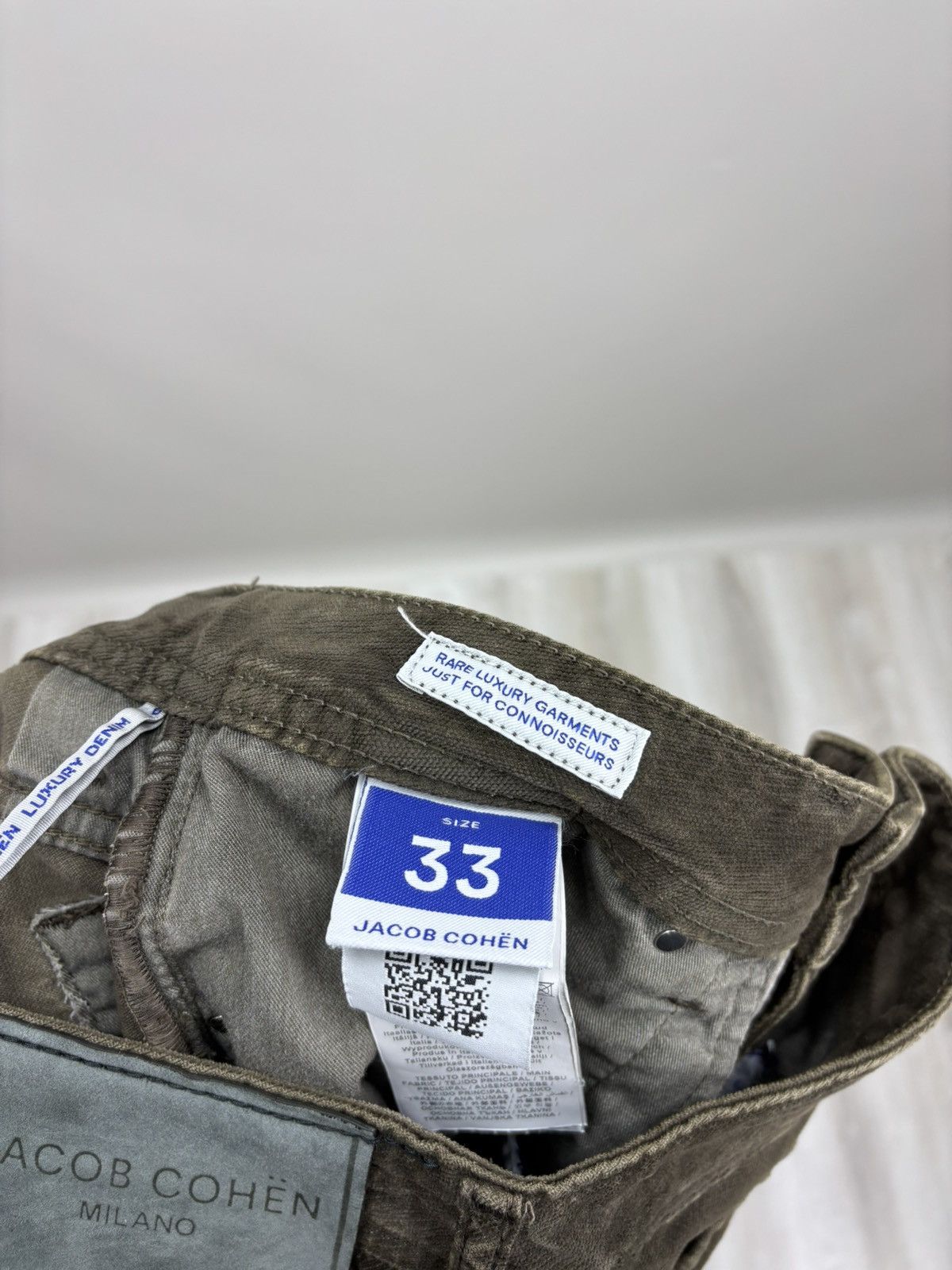 Jacob Cohen Mens corduroy pants Jacob Cohen Size 33 Color Brown Size US 33 - 9 Thumbnail