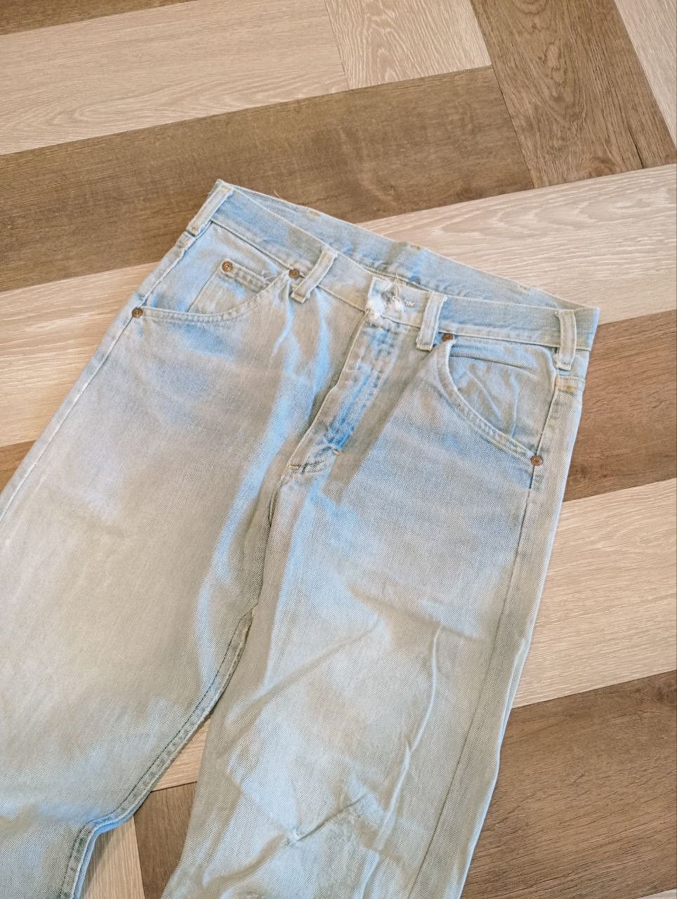 Lee VINTAGE LEE RIDERS TALON ZIPPER JEANS Size US 31 - 6 Thumbnail