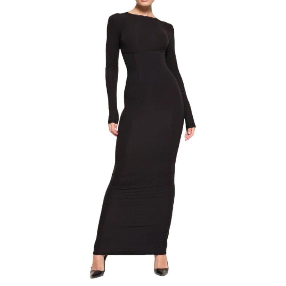 Designer CT1719 Skims NWT Fits Everybody Corset Long Sleeve Dress 4X Size M / US 6-8 / IT 42-44 - 5 Thumbnail