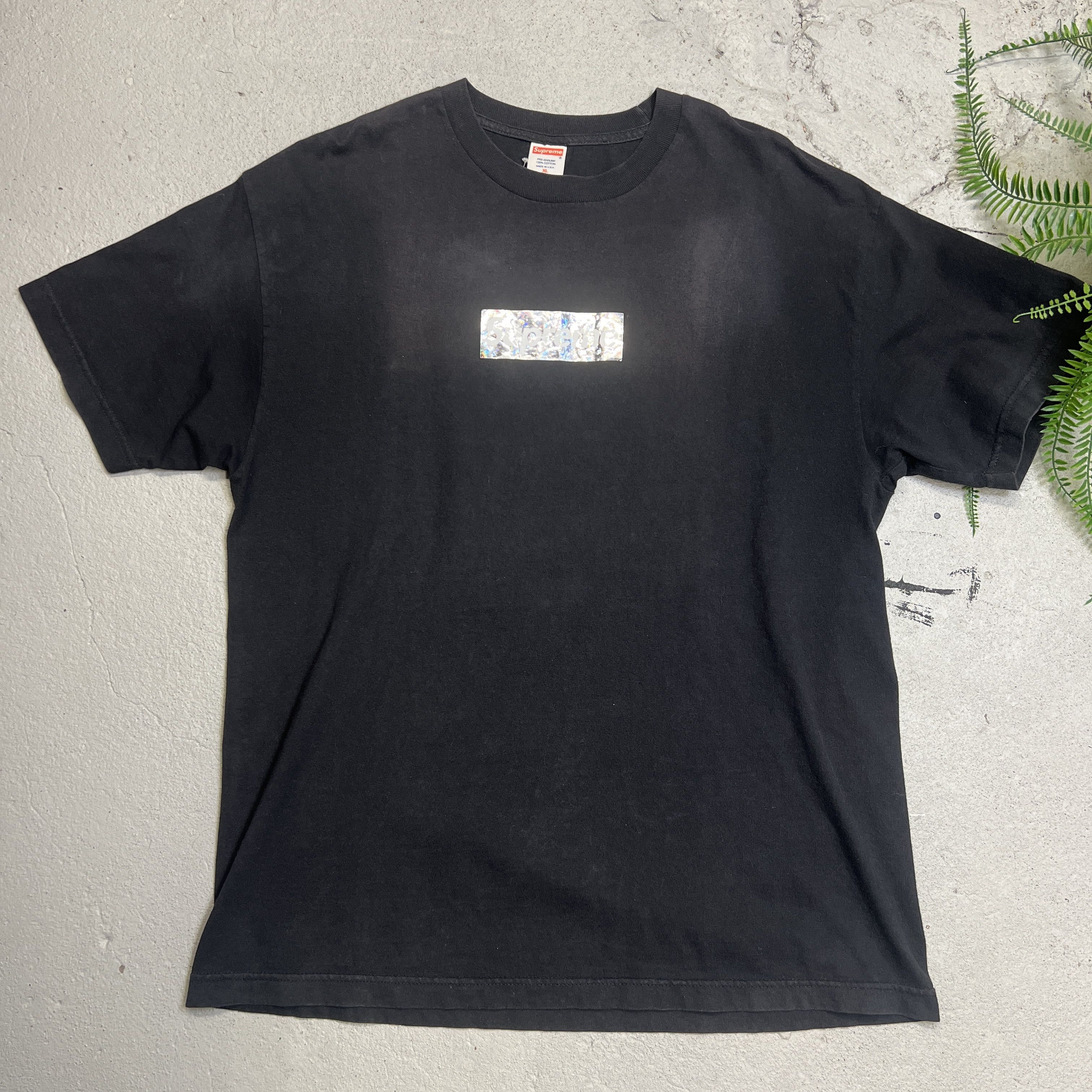 Supreme Supreme 2006 Hologram Box Logo Black Tee Size XL Size US XL / EU 56 / 4 - 2 Thumbnail