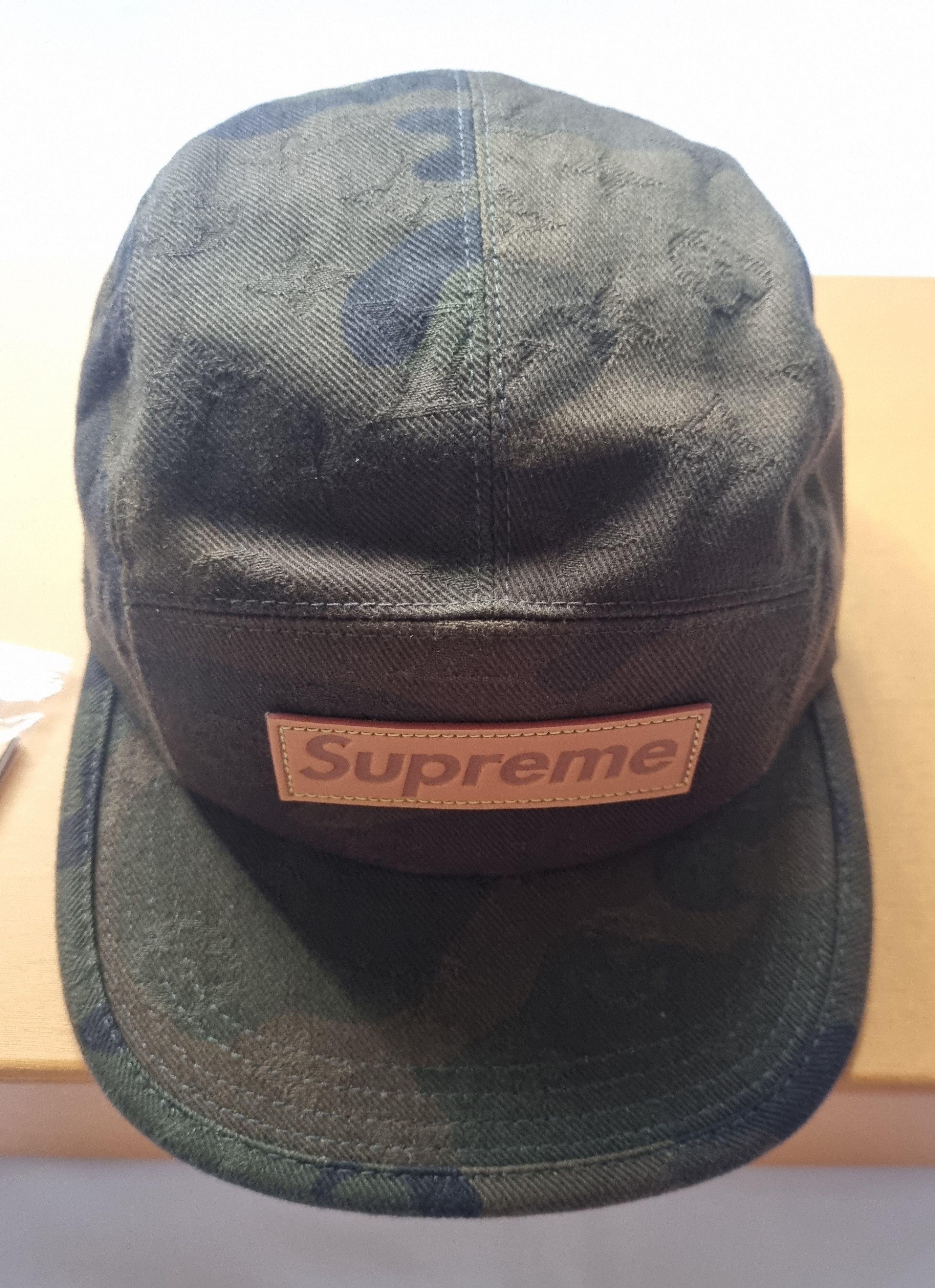 Supreme louis vuitton camp cap deals