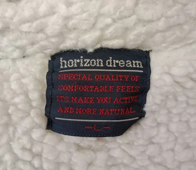 Japanese Brand Vintage Horizon Dream Sherpa Lined Hoodie Native Jacket Size US M / EU 48-50 / 2 - 11 Thumbnail