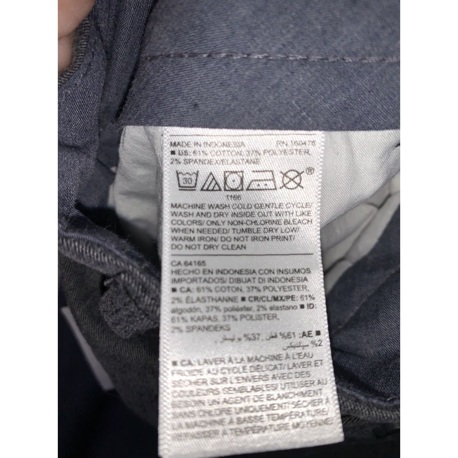 Old Navy VINTAGE Old Navy Ultimate Loose Built In Flex Gray Trouser Pants Mens 32x30 NWT-11068 Size US 32 / EU 48 - 7 Thumbnail
