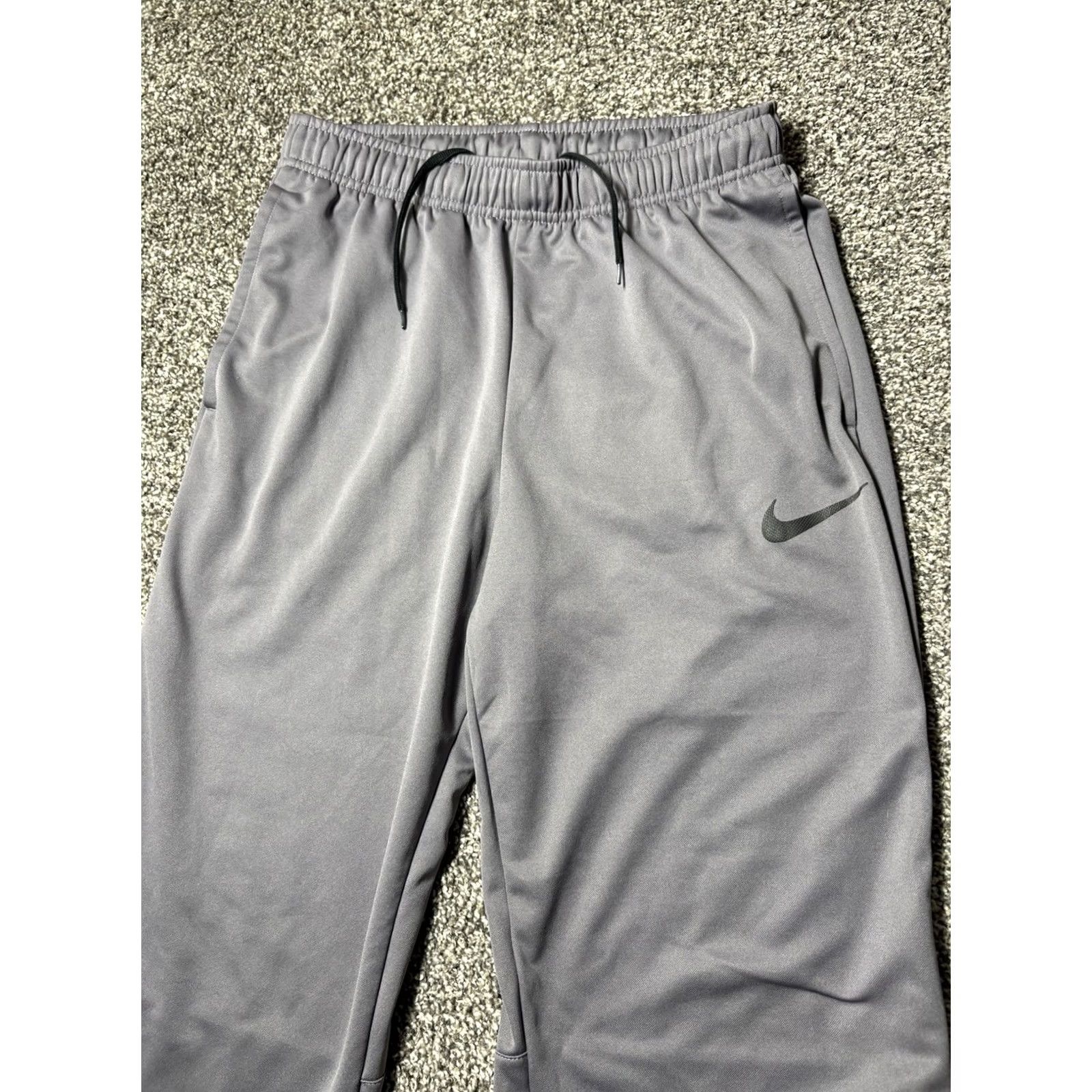 Nike Nike Epic Knit Training Pants Mens M Gray Dri-FIT Swoosh Logo 927388 Size US 31 - 4 Thumbnail