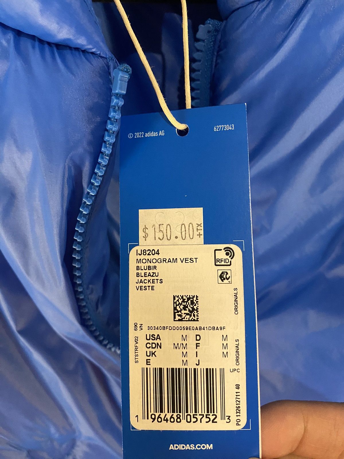 Adidas Adidas monogram vest Size US M / EU 48-50 / 2 - 6 Thumbnail