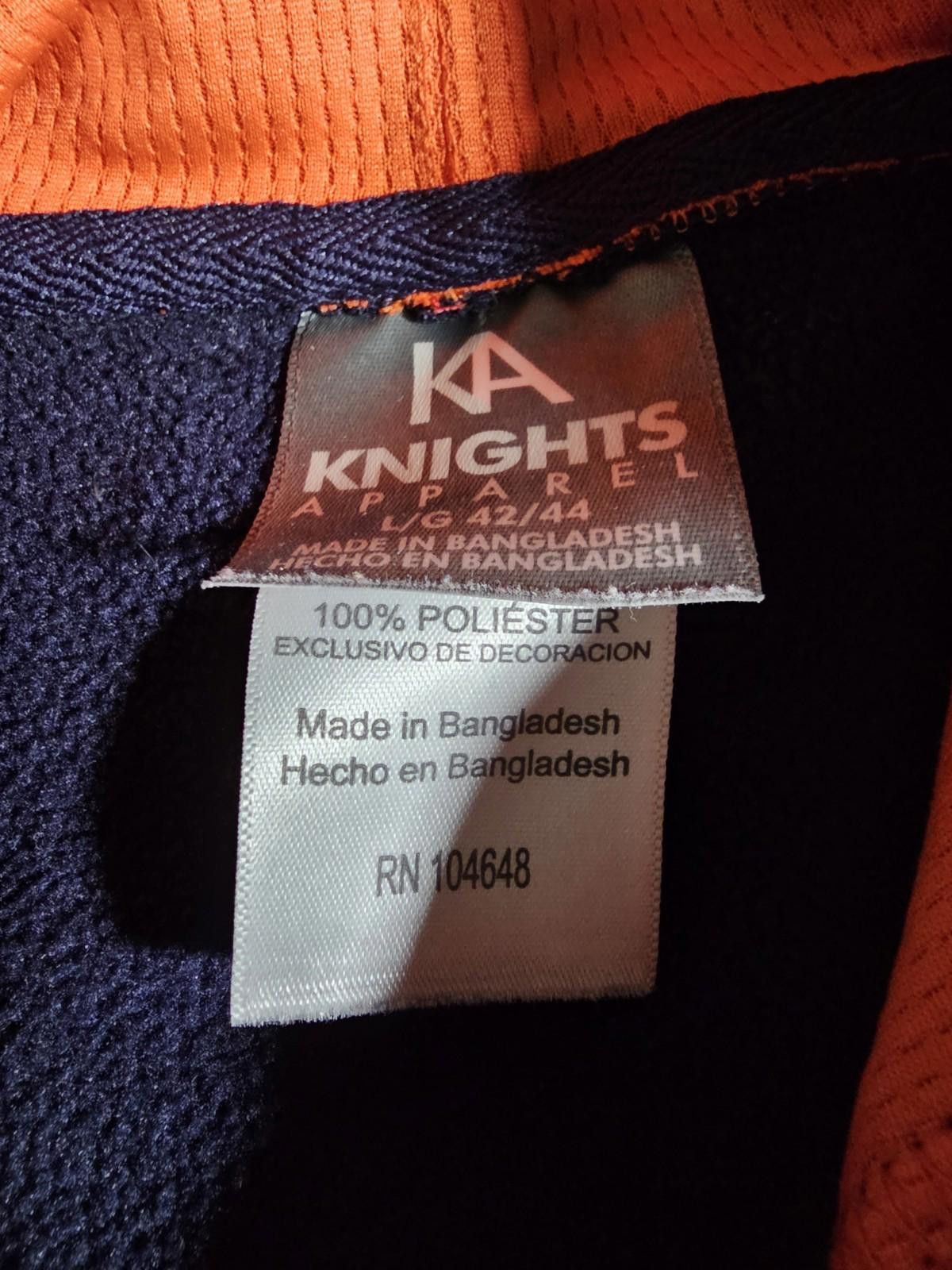 Designer Knights Apparel Illinois Fighting Illini Lg 42/44 Hoodie Size ONE SIZE - 3 Thumbnail