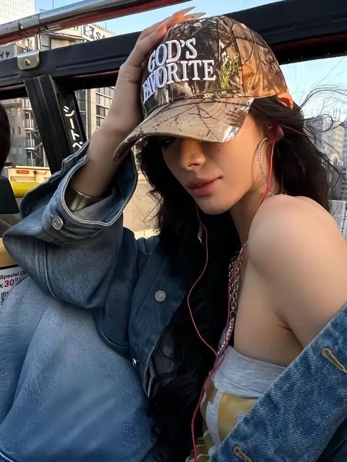 Japanese Brand × Vintage Vintage Camouflage God's Favorite Trucker Hat Cap Size ONE SIZE - 3 Thumbnail