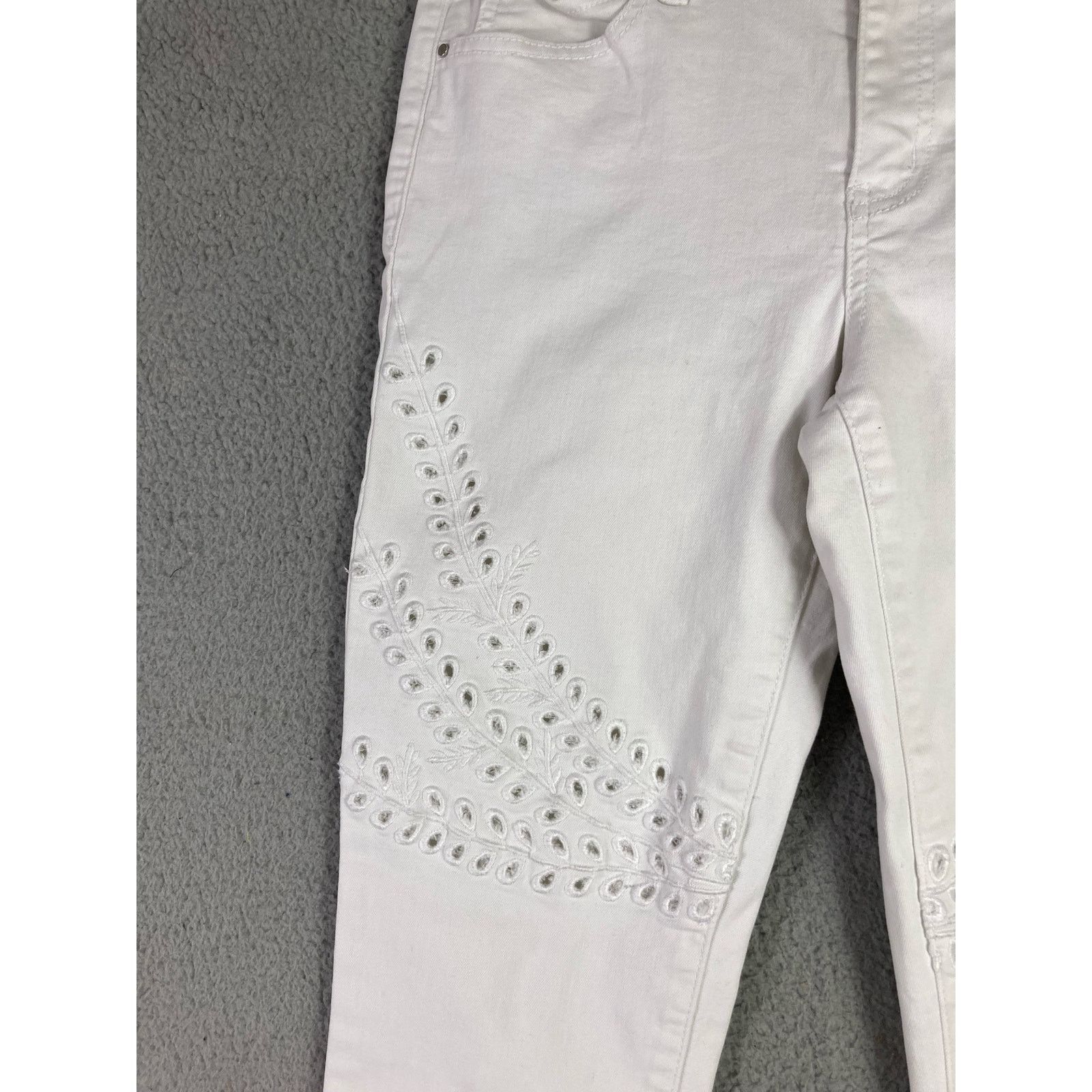 Other Rewash Jeans Pants Size 11 Womens White Denim Stretch Size 30" / US 8 / IT 44 - 11 Thumbnail