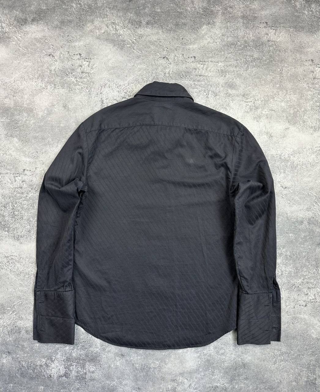 Versus Versace Vintage Versus Versace Shirt Button Ups Classic Black Size US M / EU 48-50 / 2 - 2 Thumbnail