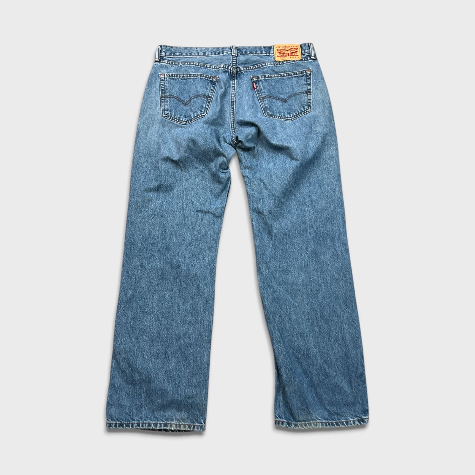 Levi's × Vintage Levi's 559 Jeans 36x32 Relaxed Straight Fit Denim Pants Size US 36 / EU 52 - 5 Thumbnail