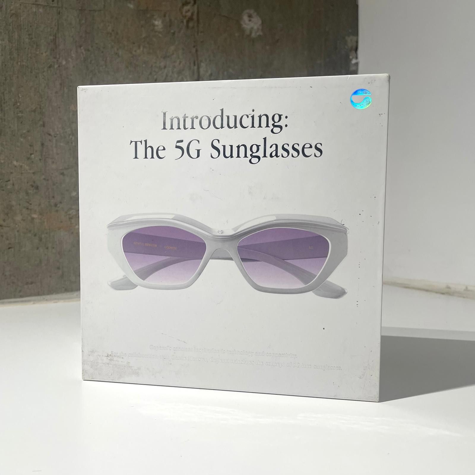 Gentle Monster Gentle Monster X Coperni 5G Sunglasses (White) Size ONE SIZE - 9 Thumbnail