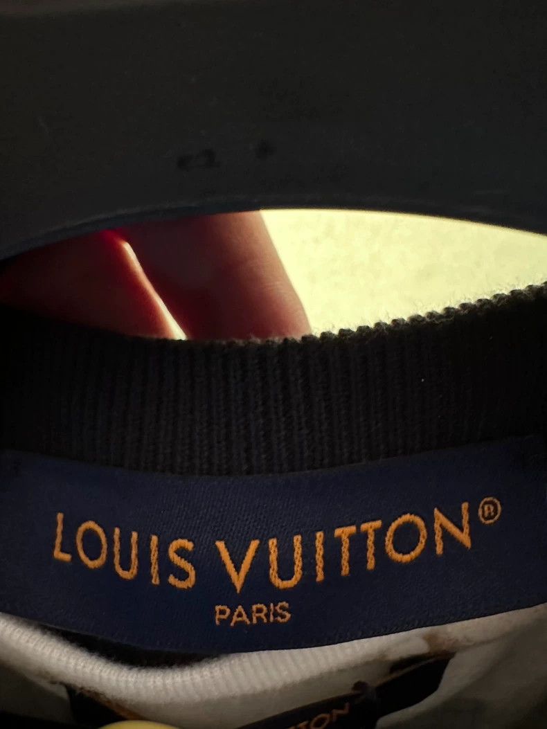 Louis Vuitton Louis Vuitton SS23 monogram figure intarsia crew neck short Size US XXL / EU 58 / 5 - 4 Thumbnail