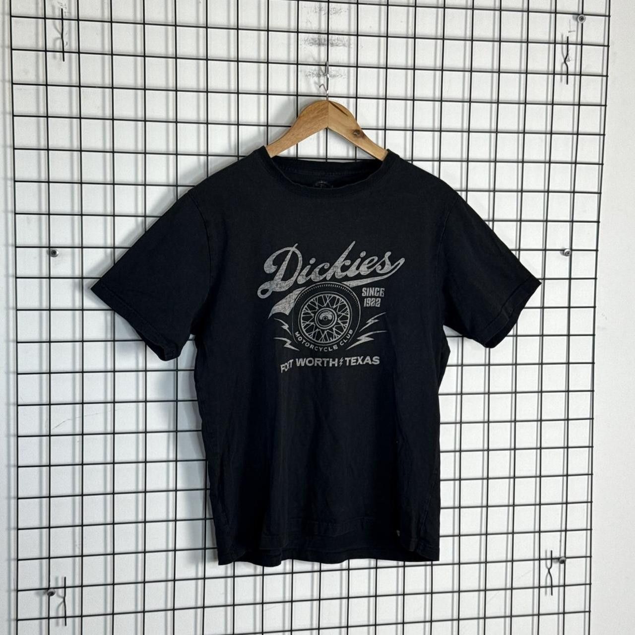 Vintage Dickies Hoodie T shirt Logo Black Size US L / EU 52-54 / 3 - 2 Thumbnail