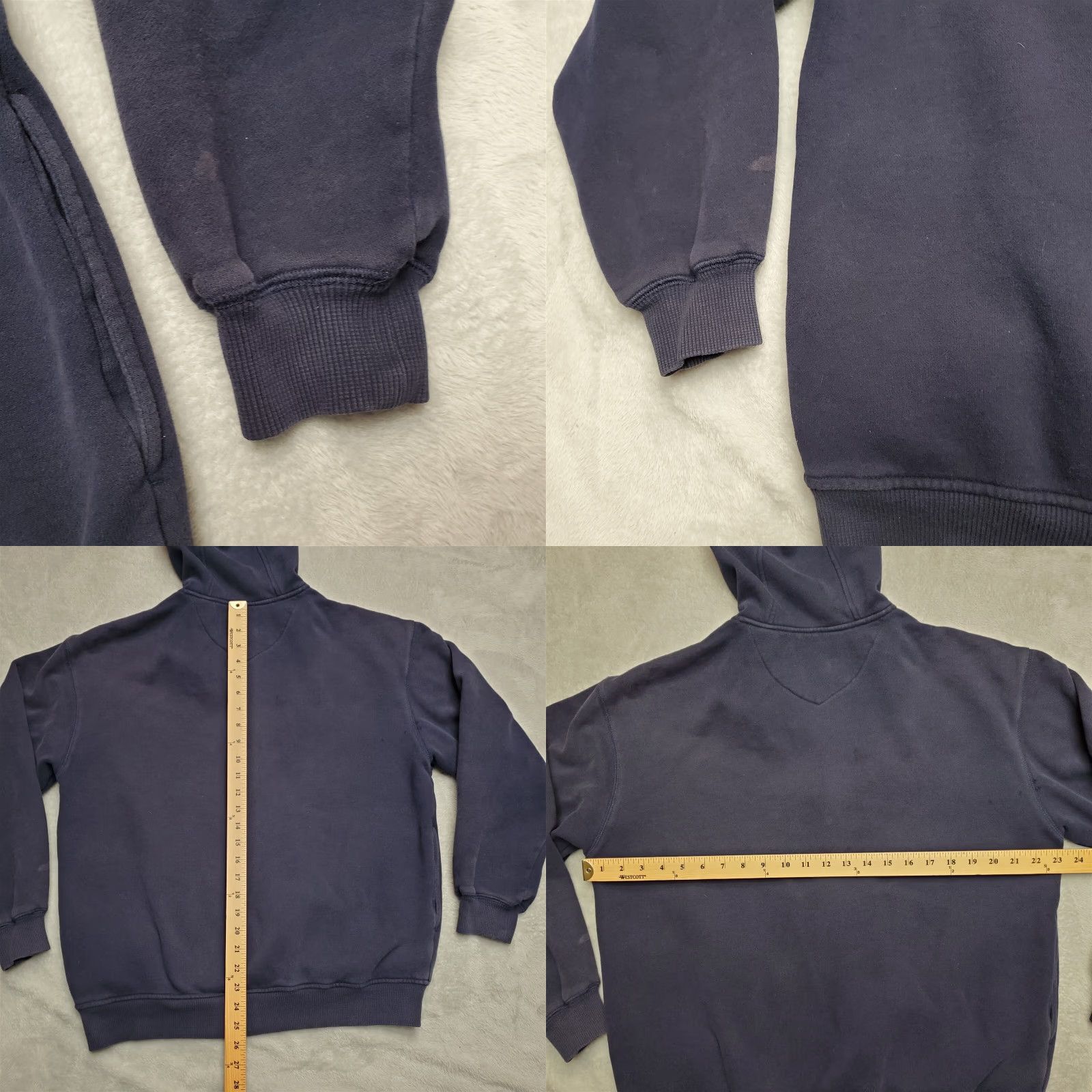 Fila VINTAGE FILA Hoodie Mens L Blue Long Sleeve Hooded Cotton Blend Outdoor Size US L / EU 52-54 / 3 - 8 Thumbnail