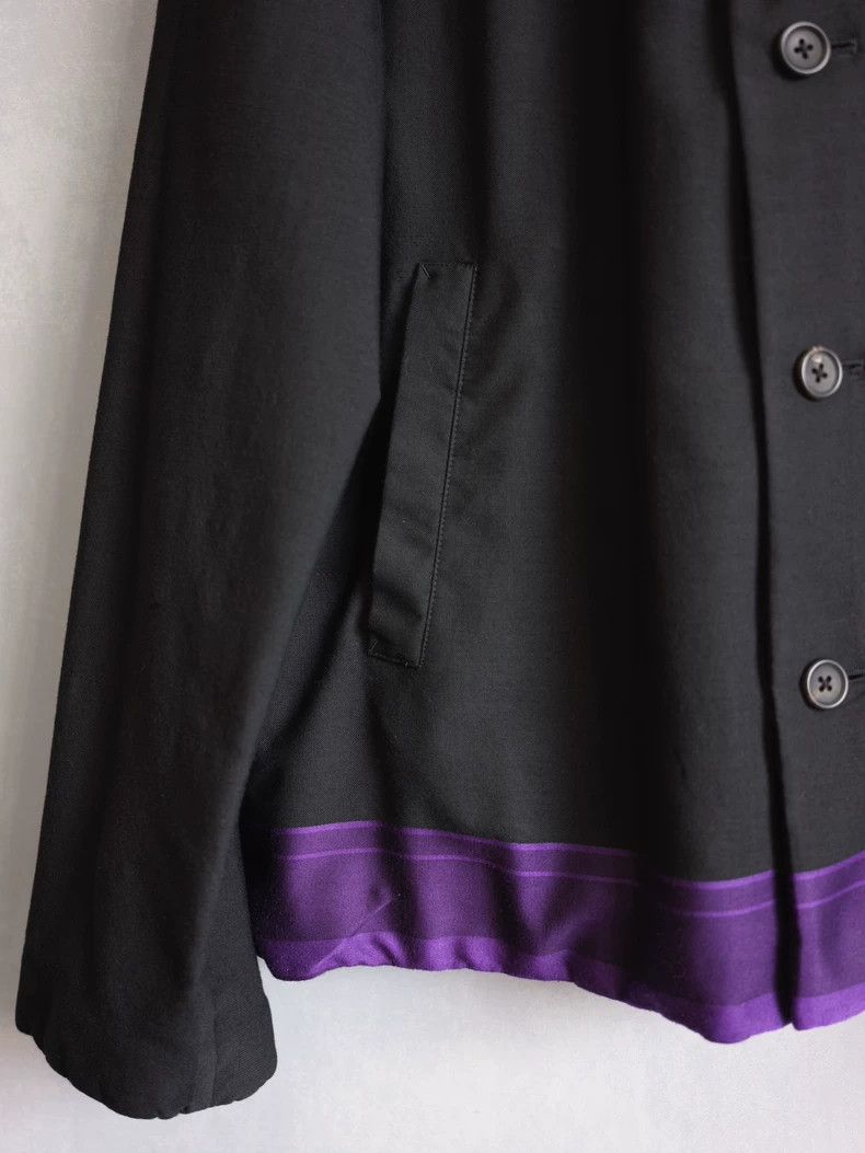 Yohji Yamamoto Yohji Yamamoto 02 SS Silk Stripe Jacket Size US L / EU 52-54 / 3 - 4 Thumbnail