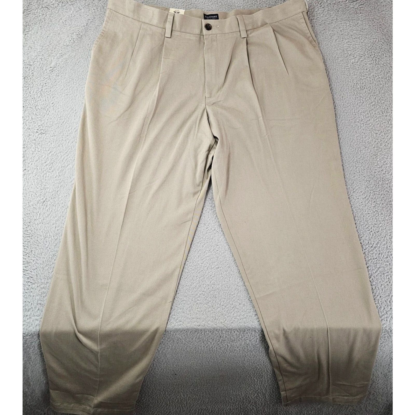 Dockers DOCKERS Pants Khaki Classic Fit 42x33 Mens Beige 42 Inseam Casual Workwear Straight Pocket Size US 42 / EU 58 - 2 Thumbnail