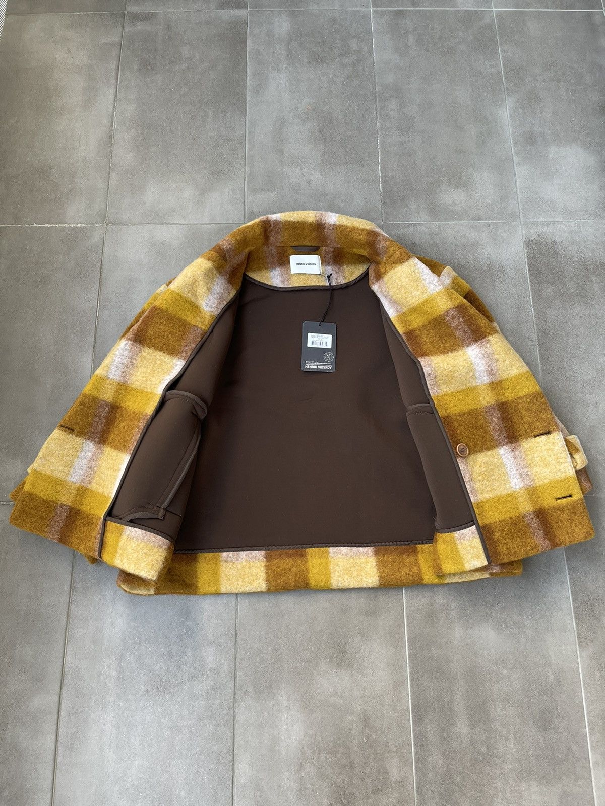 Henrik Vibskov !DS! AW22 Henrik Vibskov Checkered Short Fisherman Jacket Size US M / EU 48-50 / 2 - 14 Thumbnail