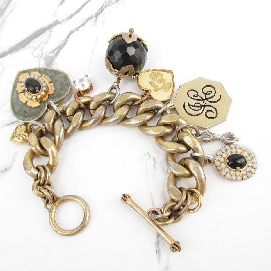 Juicy Couture Juicy Couture Rare Multi Charm Bracelet Size ONE SIZE - 2 Thumbnail