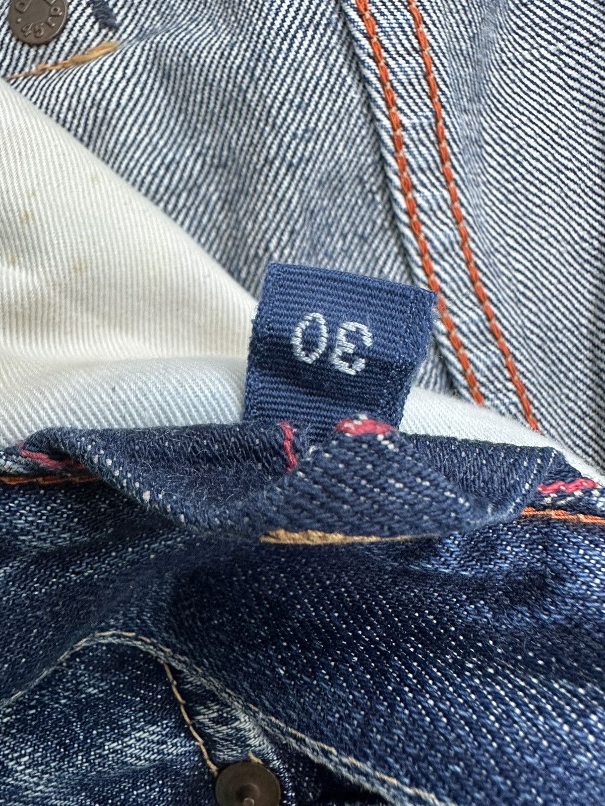45rpm R by 45Rpm Indigo Blue Selvedge Denim Jeans Size US 31 - 16 Thumbnail