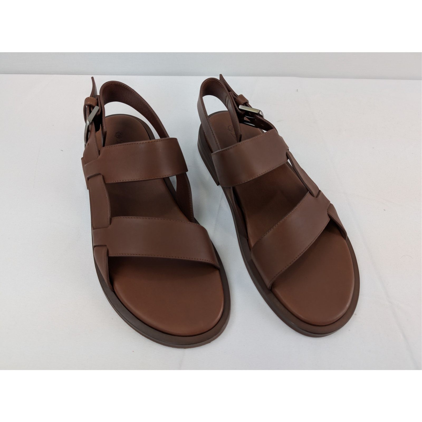 Loro Piana o1rshd1 Slide Sandal Walk Kudu in Aestival Brown Size US 12 / EU 45 - 7 Thumbnail