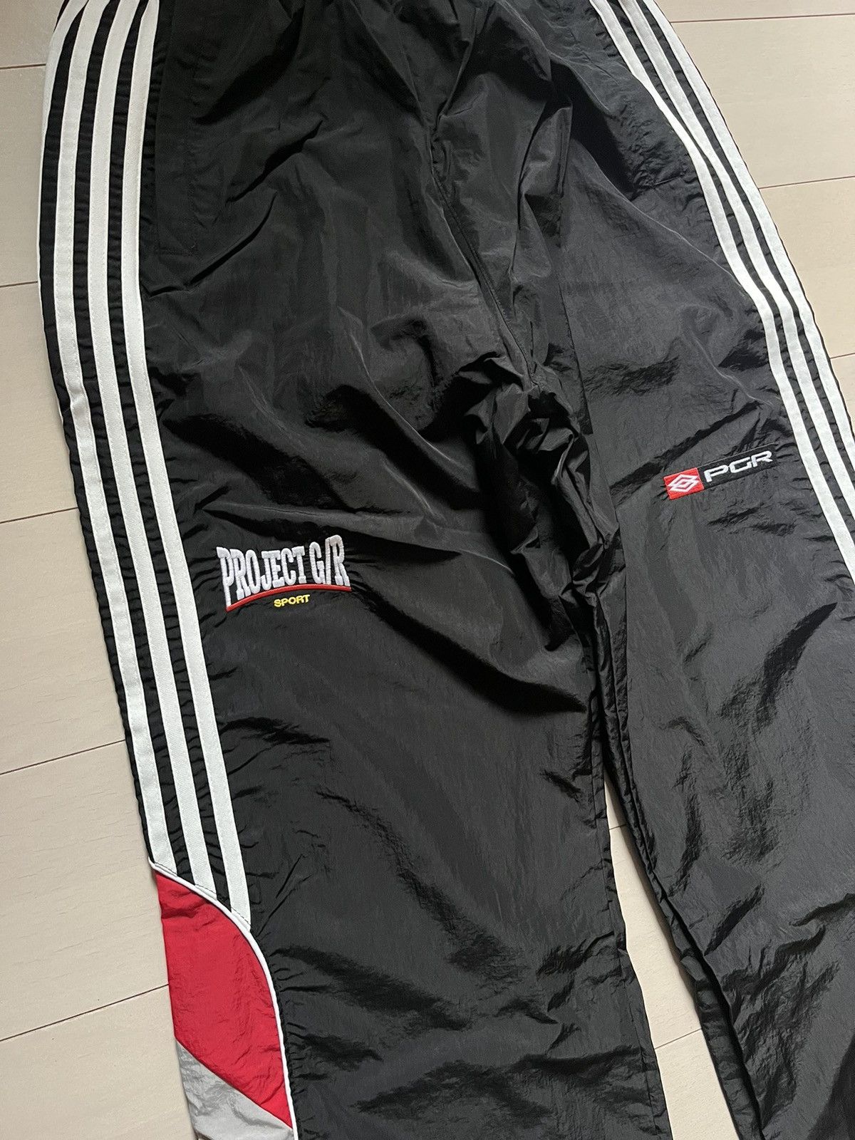 PROJECT G/R RETRO BAGGY NYLON TRACK PANTS size 2 Size US 32 / EU 48 - 5 Thumbnail