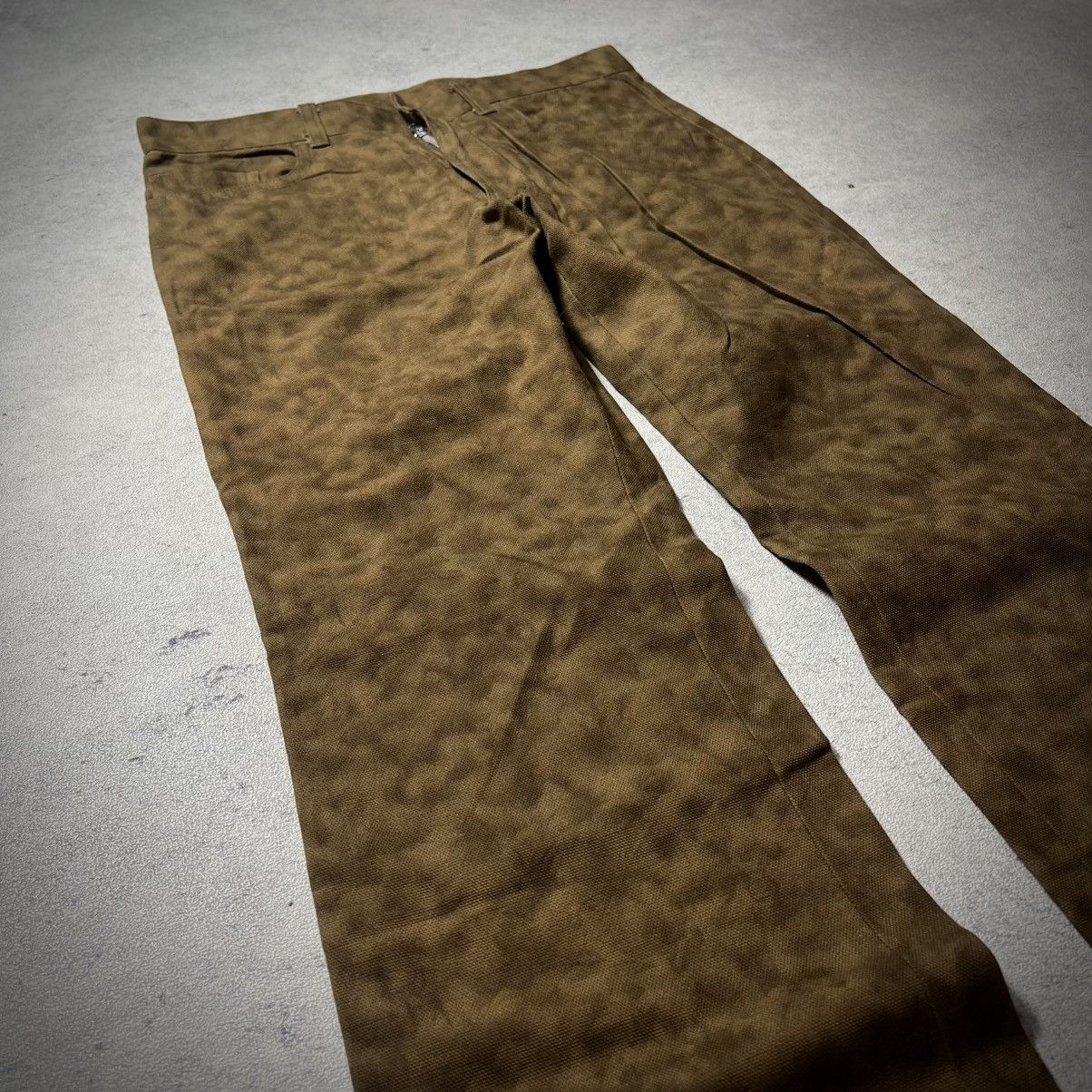 Nicole Club Nicole Grunge Punk Abstract Gothic Vkeii Print Flared Pants Size US 30 / EU 46 - 4 Thumbnail