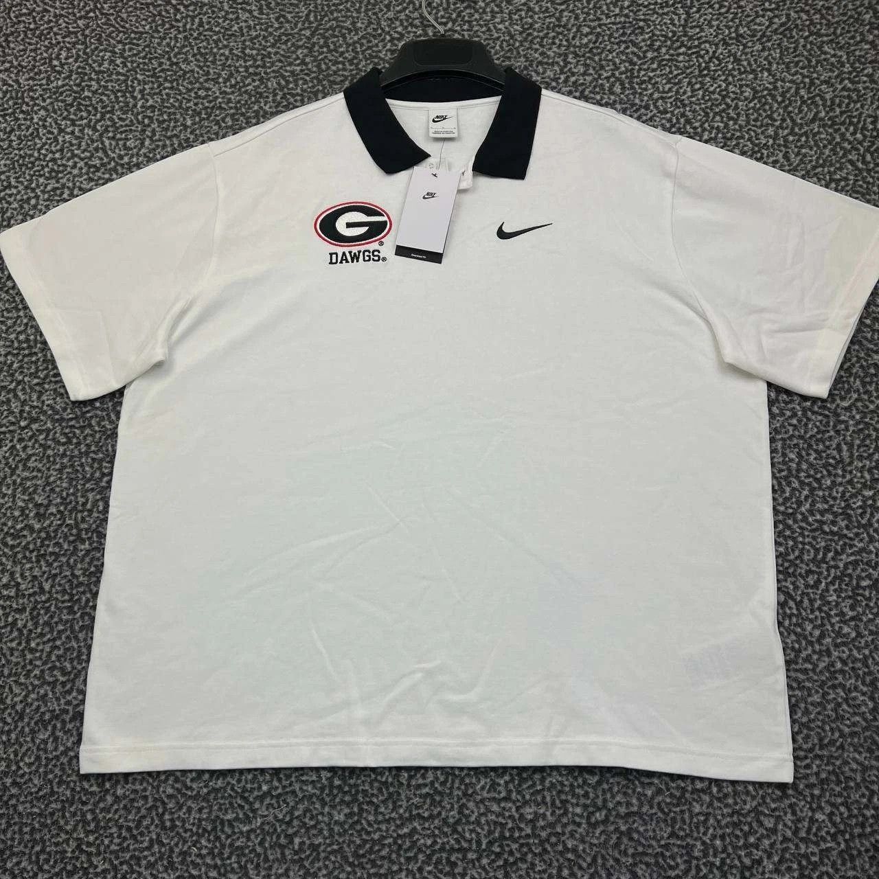 Nike Nike Polo Shirt Men Georgia Bulldogs Oversized Cotton New L Size US L / EU 52-54 / 3 - 1 Thumbnail