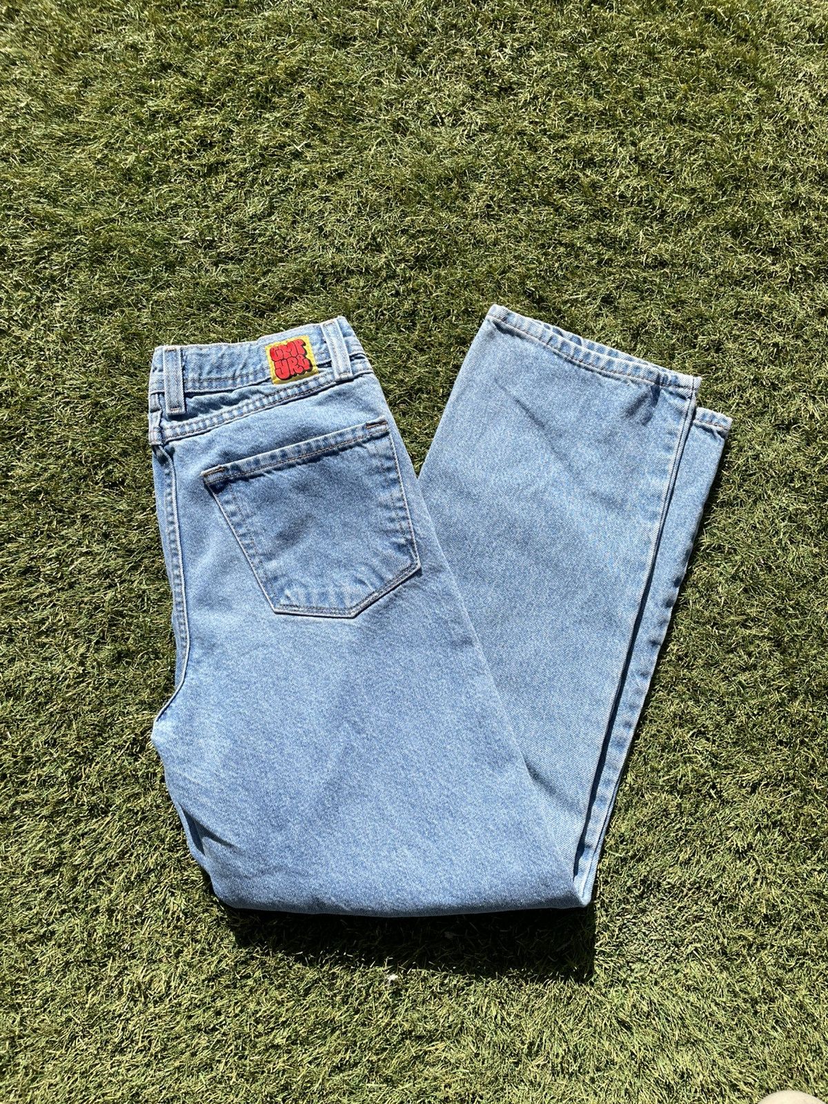 Empyre Empyre Jeans 28 Baggy Fit Blue Distressed Denim Relaxed Y2K Size US 28 / EU 44 - 6 Thumbnail