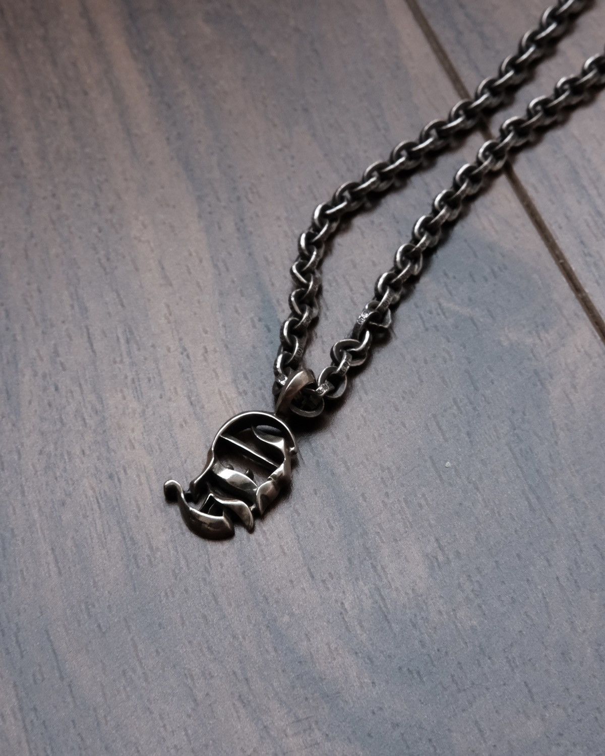 Chrome Hearts Chrome Hearts Logo CH Vertical Pendant Size ONE SIZE - 1 Thumbnail