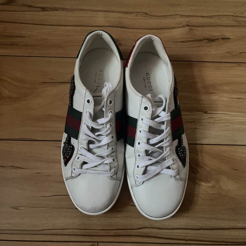 Gucci Gucci Ace Embroidered Sneakers for Women - Size US 6.5 / IT 36.5 - 2 Thumbnail