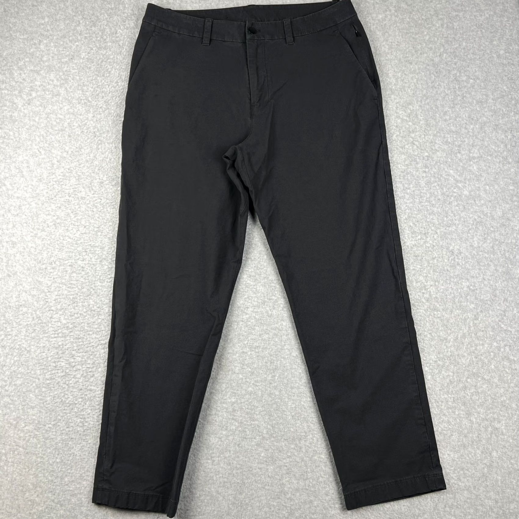 Lululemon Lululemon ABC Classic Fit Trouser VersaTwill Stretch 34x29 Mens Black M5B66S Size US 34 / EU 50 - 2 Thumbnail