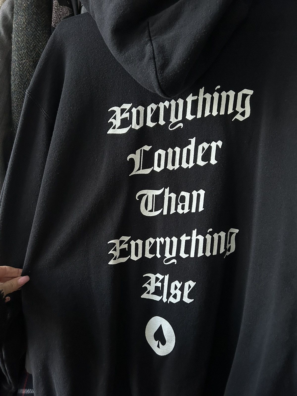 Band Tees × Vintage Vintage Motorhead 90’s Hoodie Zip Rock Band Size US L / EU 52-54 / 3 - 8 Thumbnail